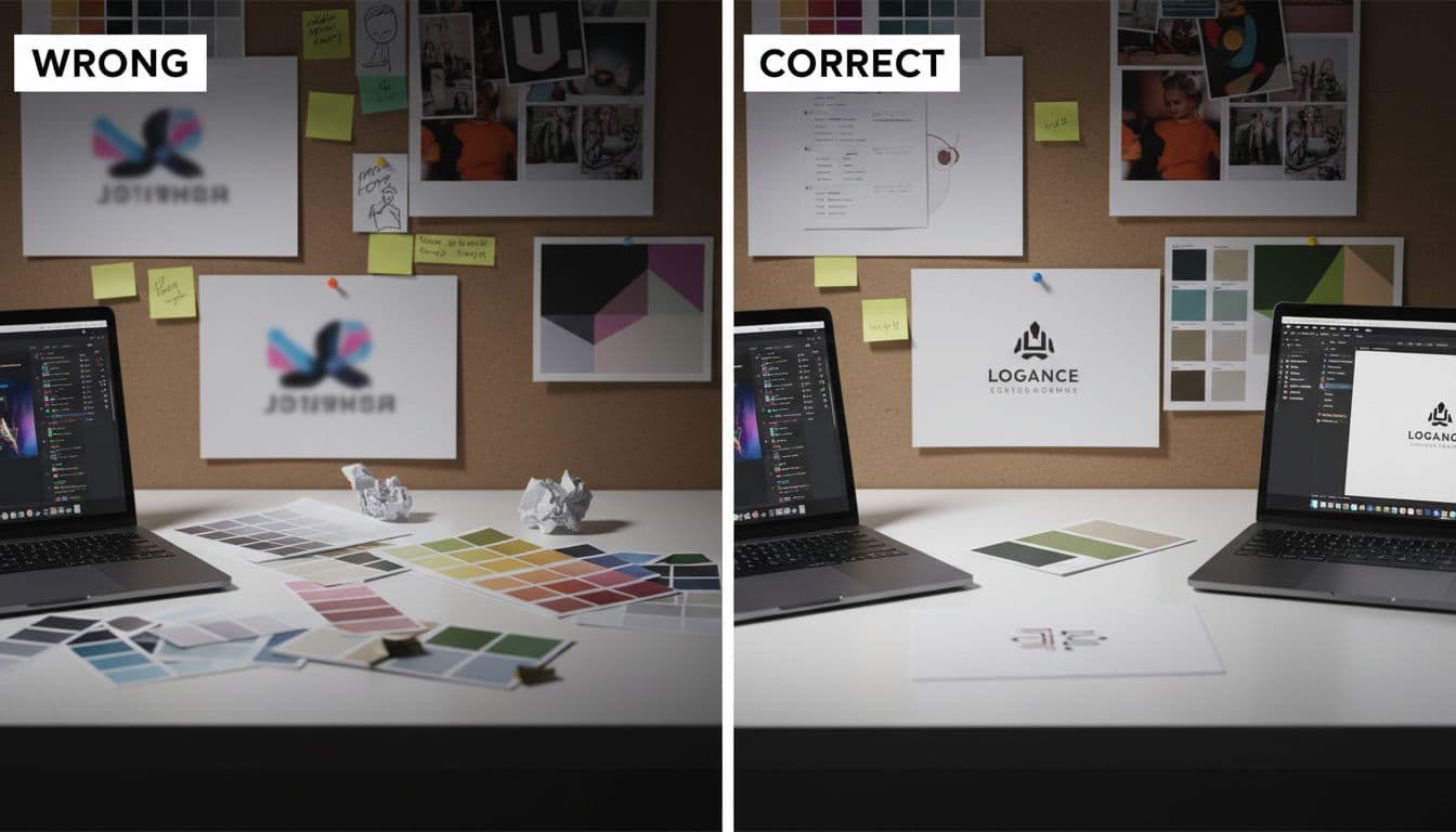 Common Color Selection Mistakes vs. Correct Approach