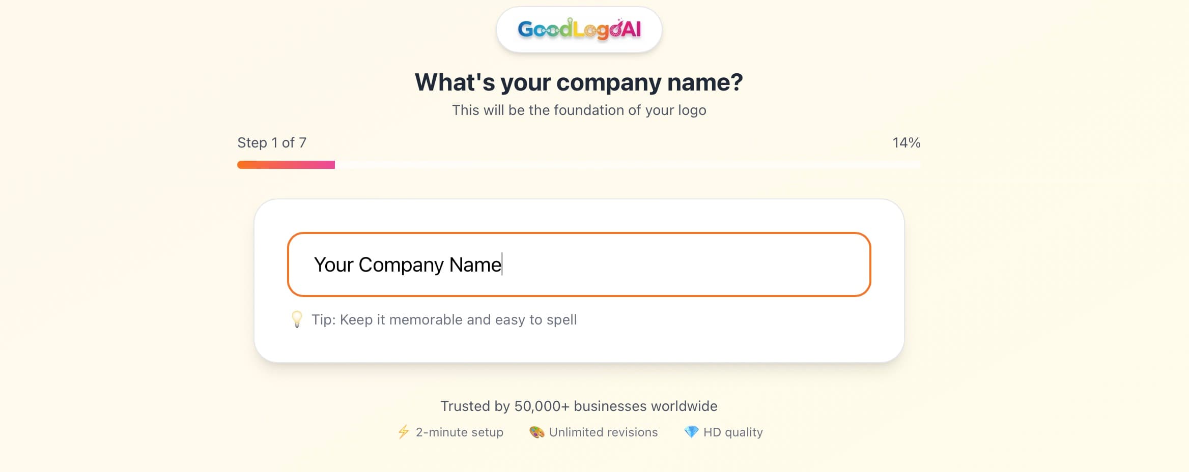 Step 1: Describe Your Startup