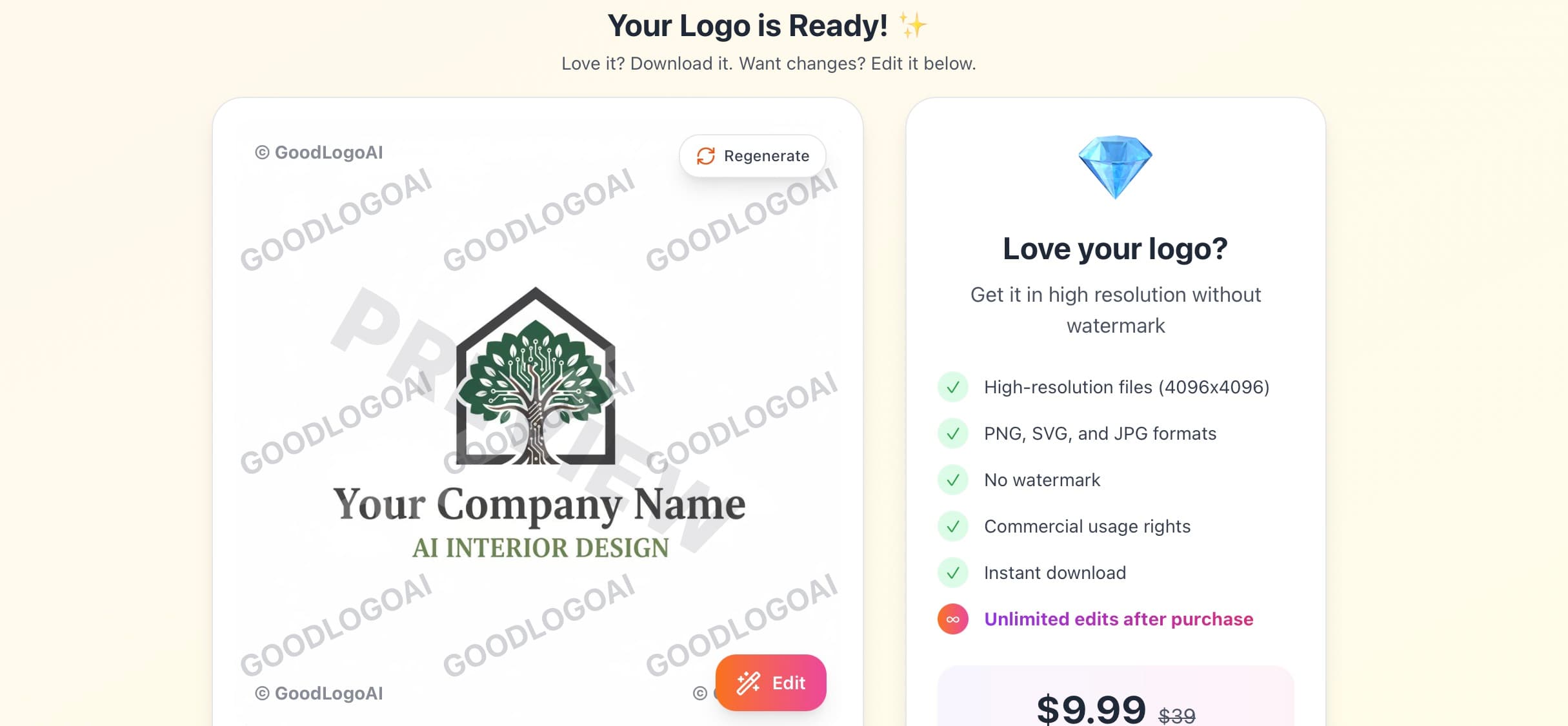 Step 2: AI Generates Restaurant-Optimized Designs
