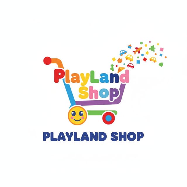 Kids & Toys logo created with ecommerce logo maker