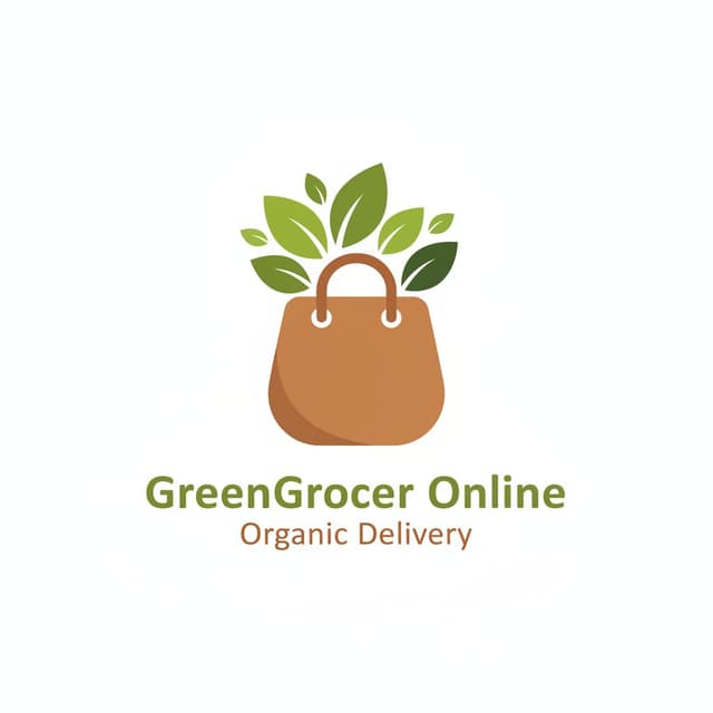 Organic Food logo example