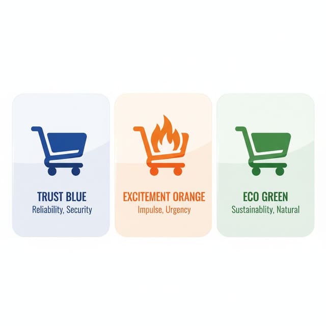 Color Psychology for Sales example