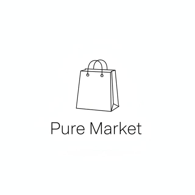 Minimal ecommerce logo style
