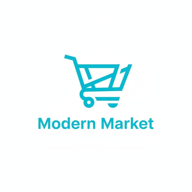 Modern ecommerce logo style