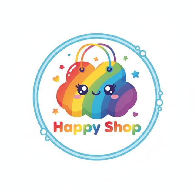 Playful ecommerce logo style