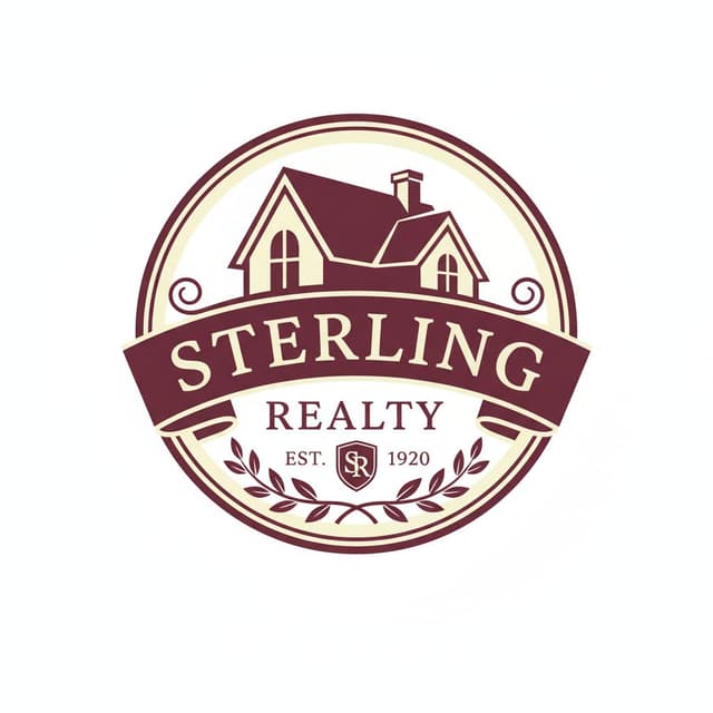 Classic real estate logo