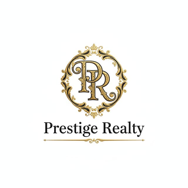 Luxury real estate logo style