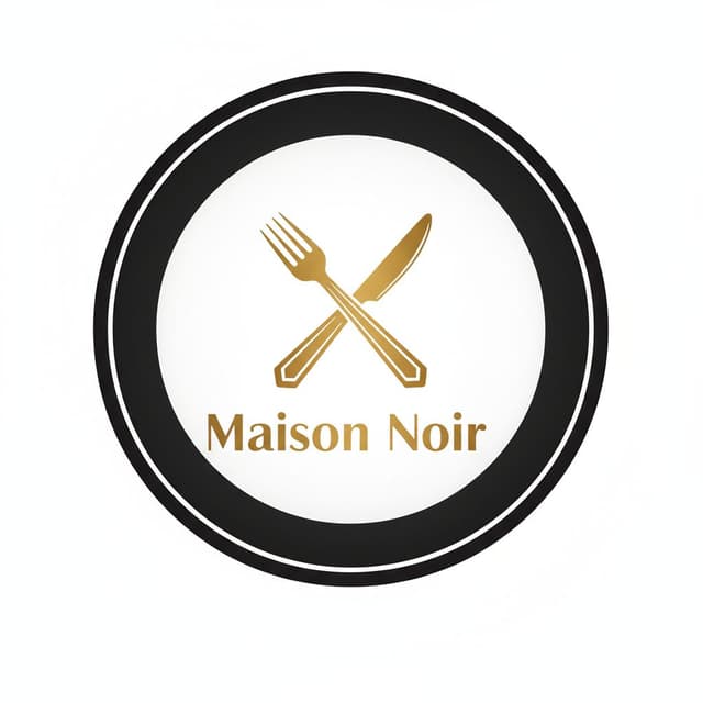 Fine dining restaurant logo