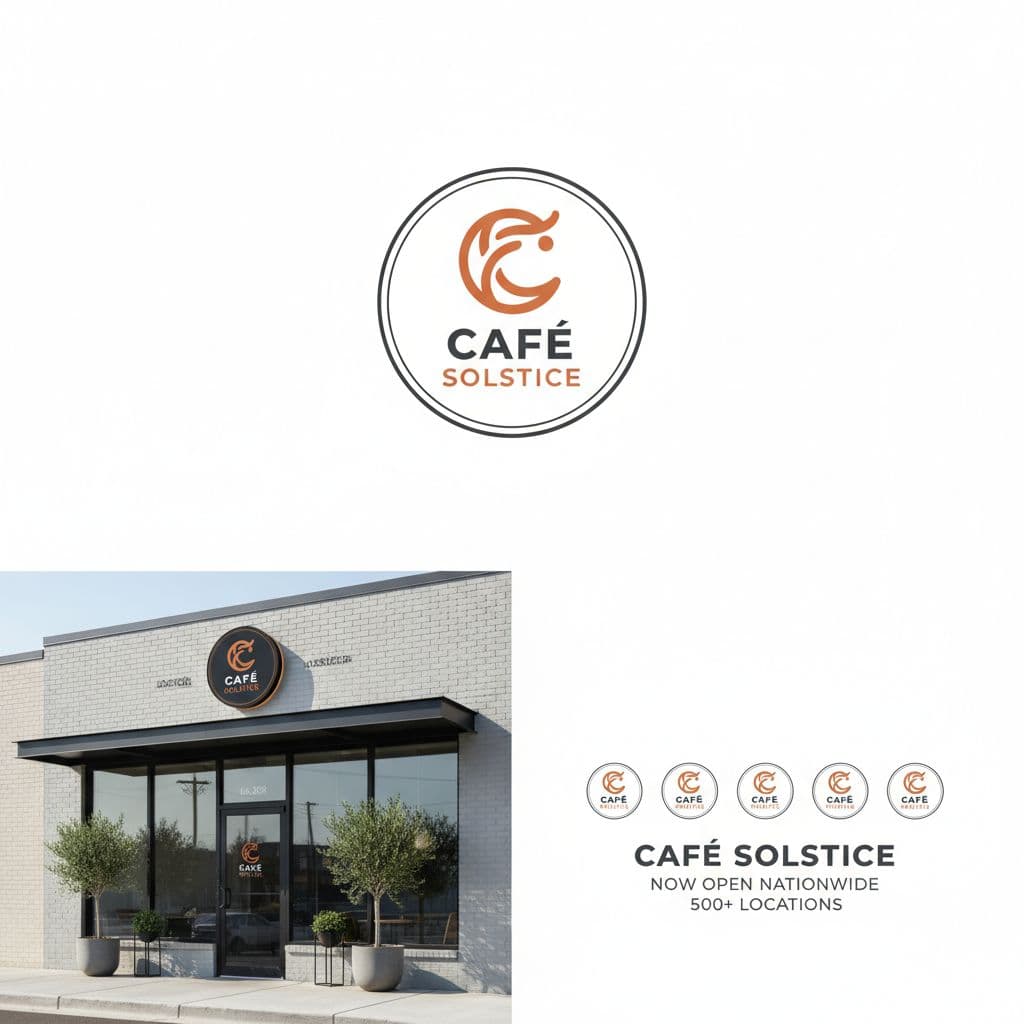 Scalable for Growth restaurant logo example