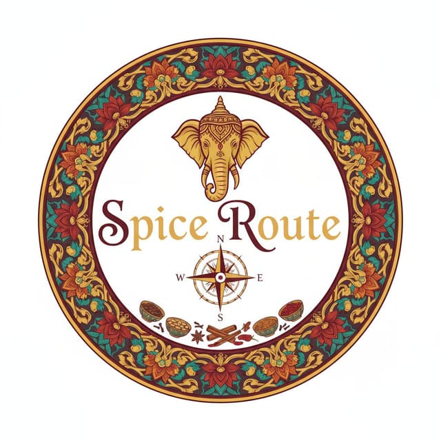 Ethnic & Authentic restaurant logo style