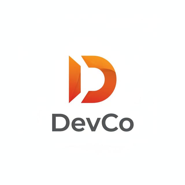 Dev Tool logo created with SaaS logo generator