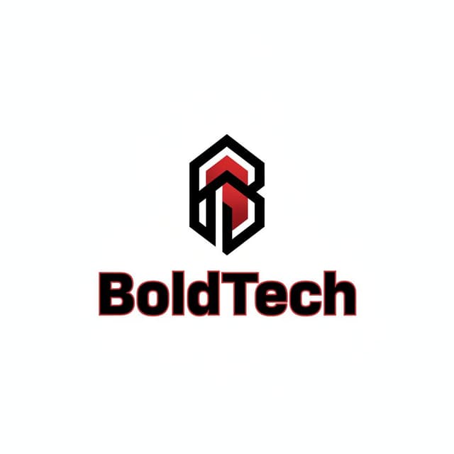 Bold SaaS logo style