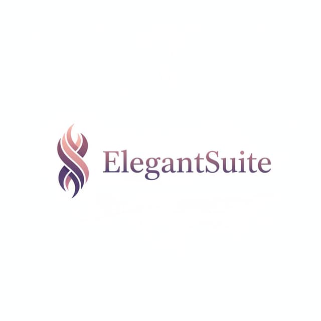 Elegant SaaS logo style