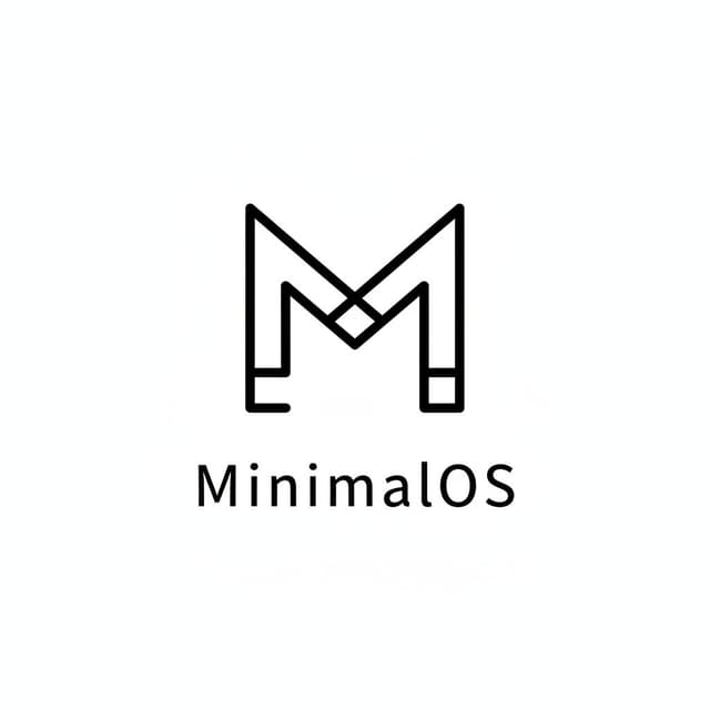 Minimal SaaS logo style