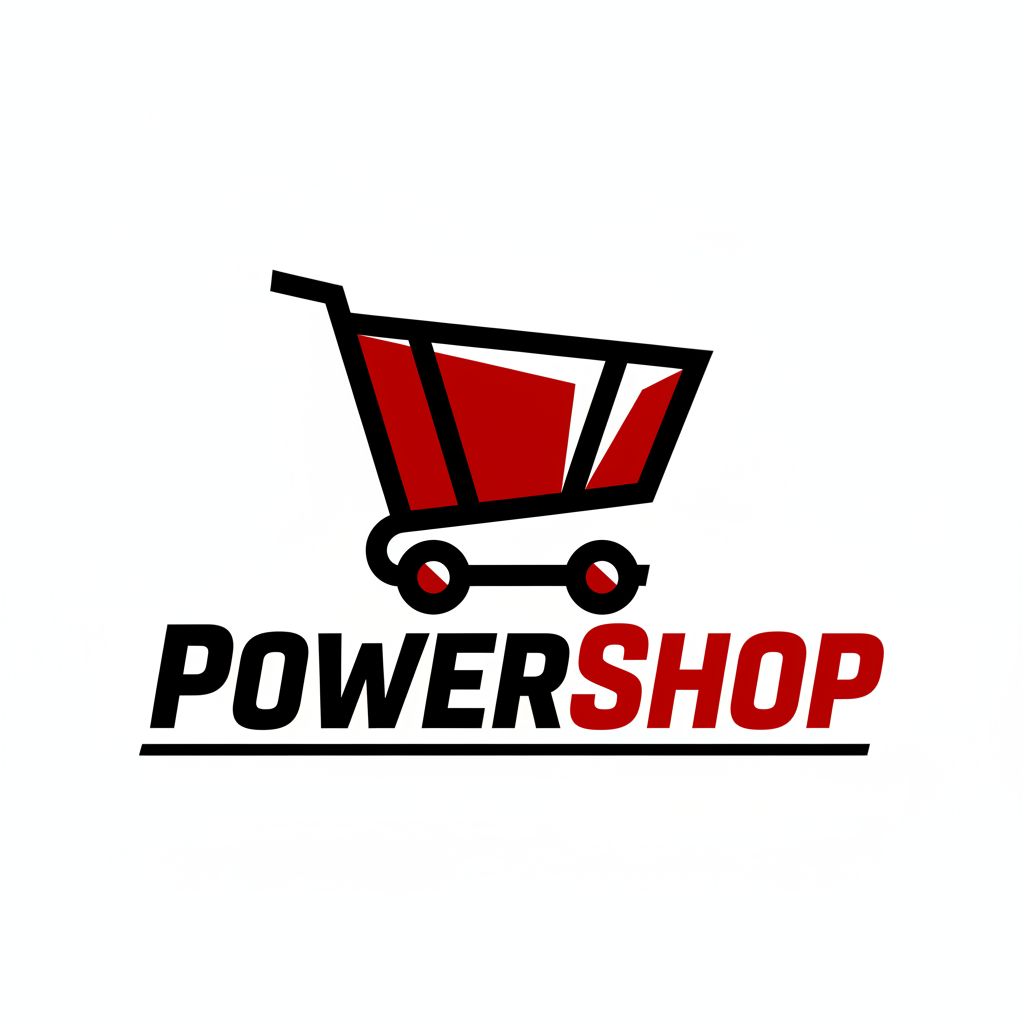 Bold style e-commerce logo