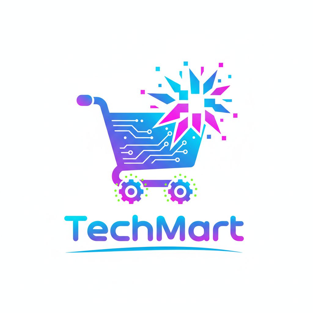 Natural style e-commerce logo